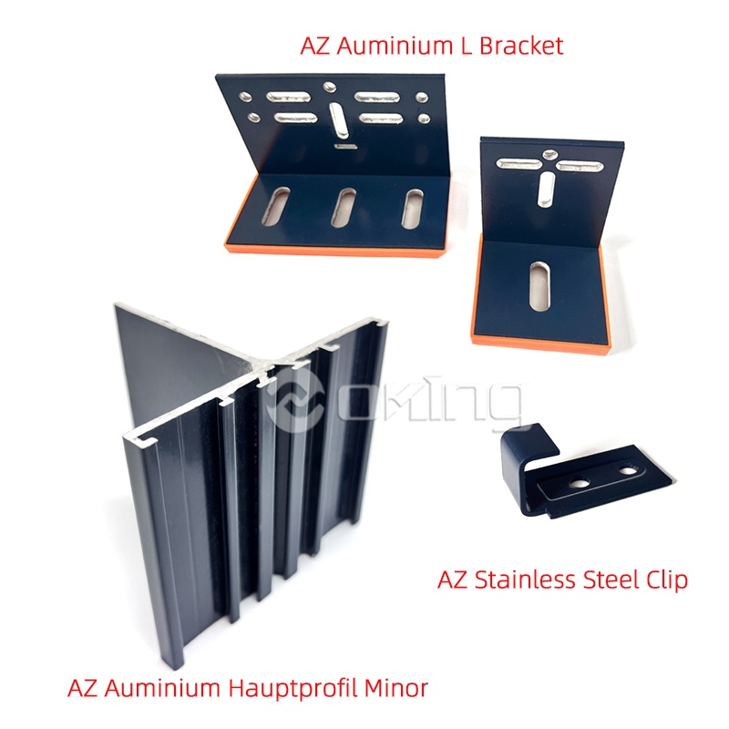 ระบบการติดตั้งส่วนหน้าอาคารแบบมืออาชีพพร้อมส่วนยึดแบบปกปิด/แบบสัมผัสสำหรับแผงเซรามิกดินเผา